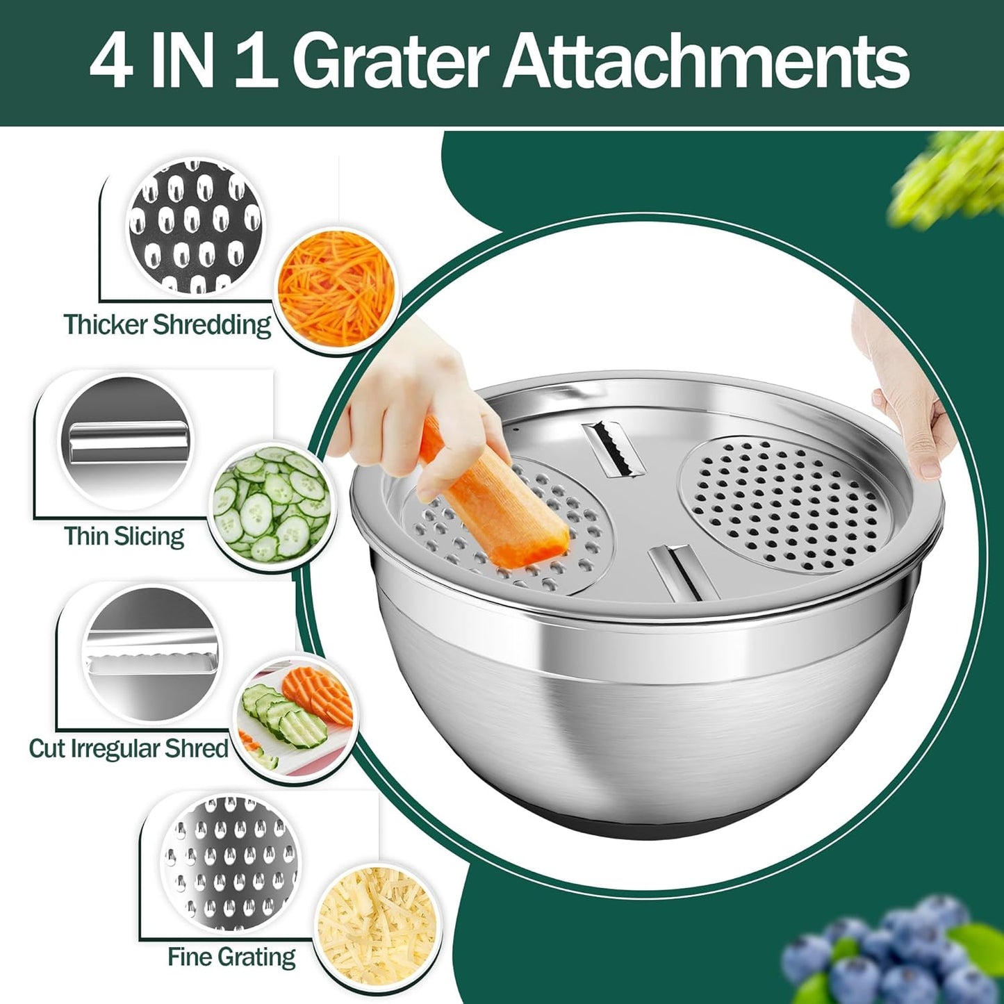 Stainless Steel Mixing Bowl Set