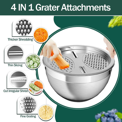 Stainless Steel Mixing Bowl Set