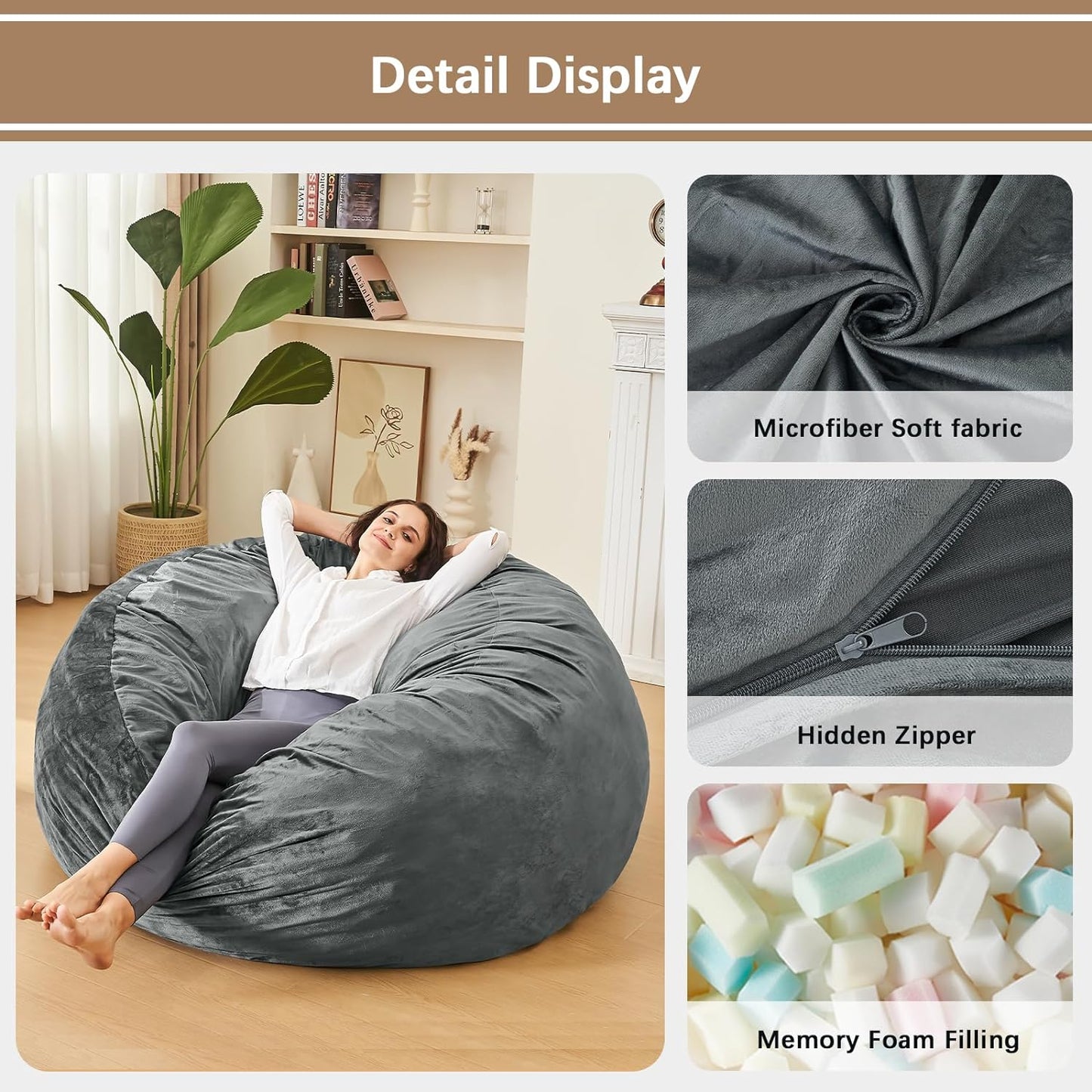 3ft Bean Bag Chair